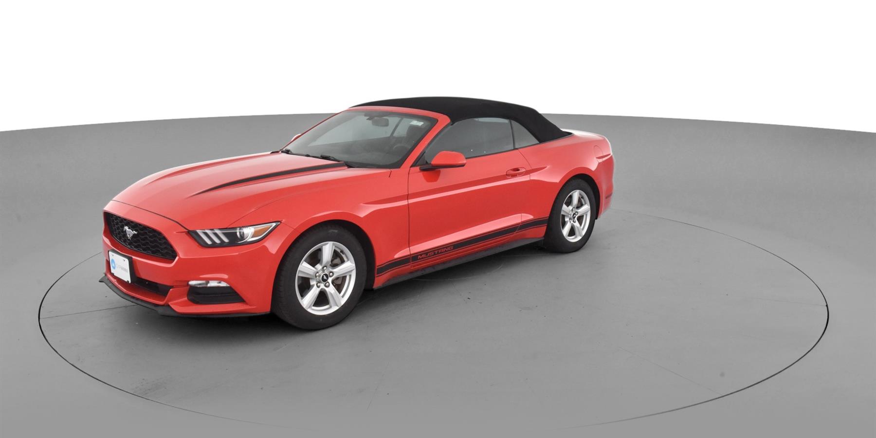 2015 Ford Mustang V6 Convertible 2d For Sale Carvana