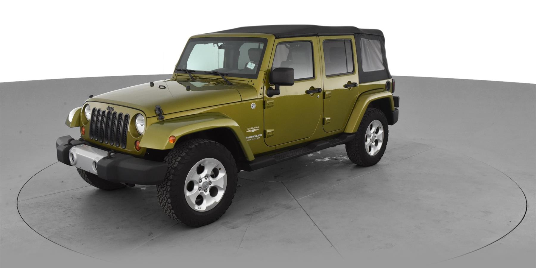 2010 Jeep Wrangler Unlimited Sahara Sport Utility 4d For