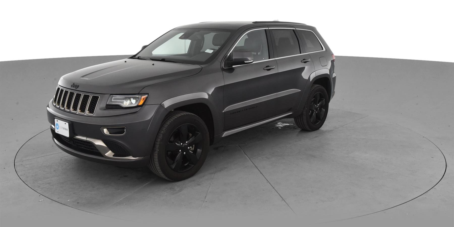 2016 Jeep Grand Cherokee High Altitude Sport Utility 4d For