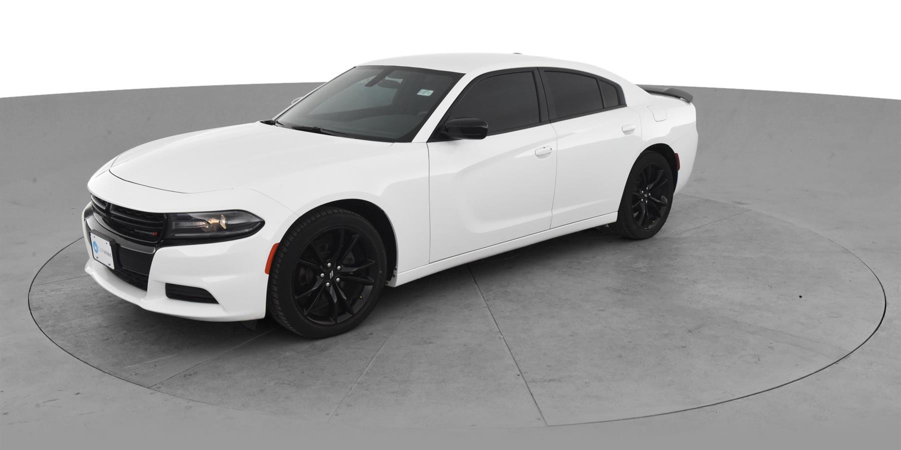 White Dodge Charger With Black Rims - Ultimate Dodge