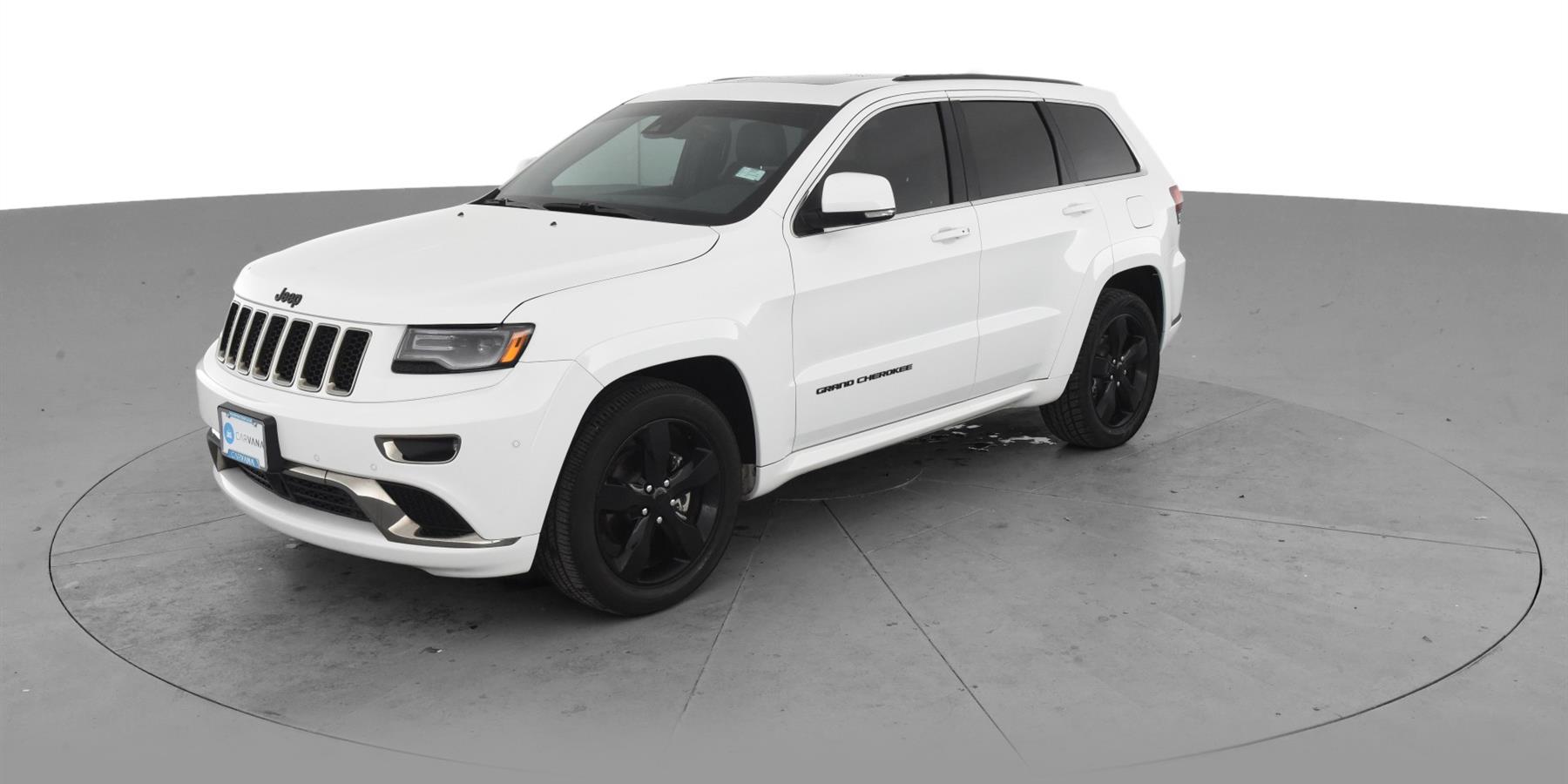 2016 Jeep Grand Cherokee High Altitude Sport Utility 4d For