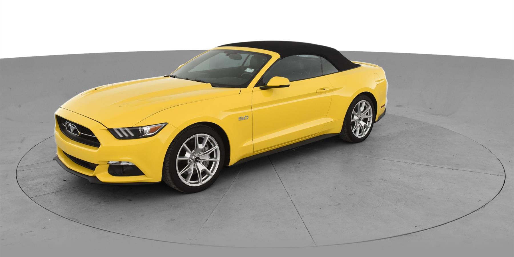 2015 Ford Mustang Gt Premium Convertible 2d For Sale Carvana