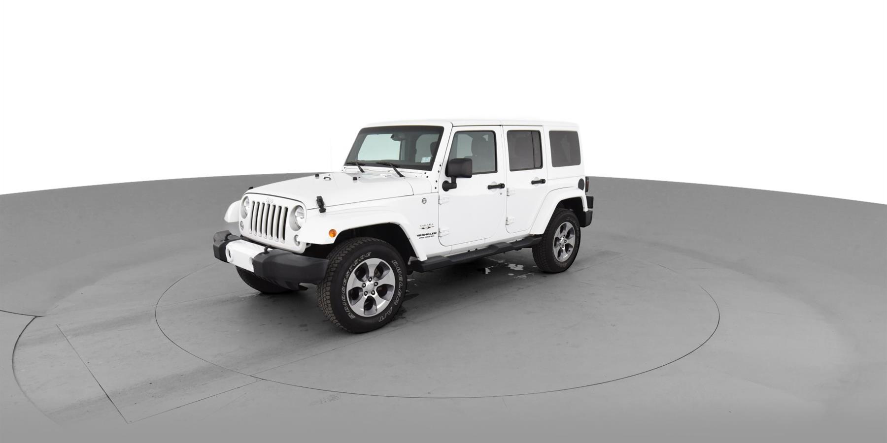 2016 Jeep Wrangler Unlimited Sahara Sport Utility 4d For